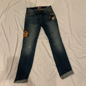 Driftwood Audrey Jean w/ Floral Embroidery